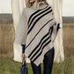 Turtleneck Batwing Poncho