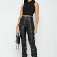 PU Leather Pants