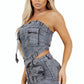 Denim 2 Piece Set