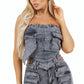Denim 2 Piece Set